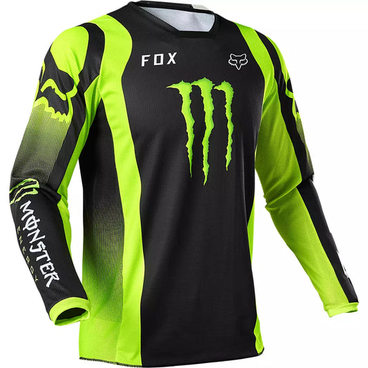 Polera Moto 180 Monster Negro Fox polera moto fox motocross