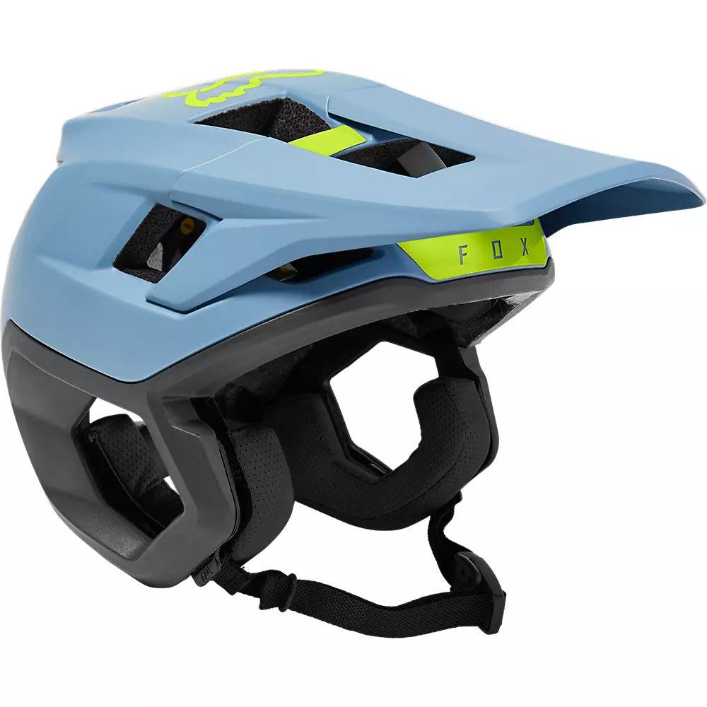 Casco Bicicleta Dropframe Pro Azul Fox | Casco MTB Fox casco fox racing motocross mtb