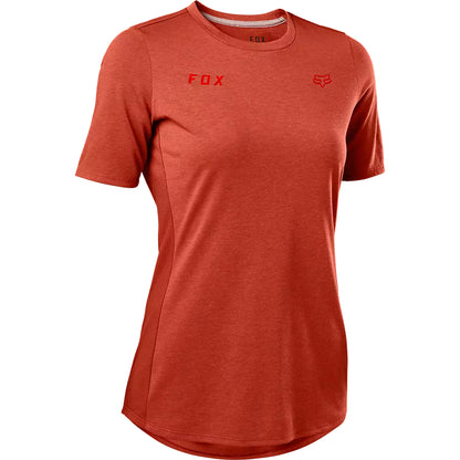 Polera Bicicleta Mujer Drirelease® Rojo Fox polera bicicleta fox mtb