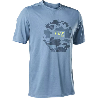 Polera Bicicleta Drirelease® Azul Fox polera bicicleta fox mtb