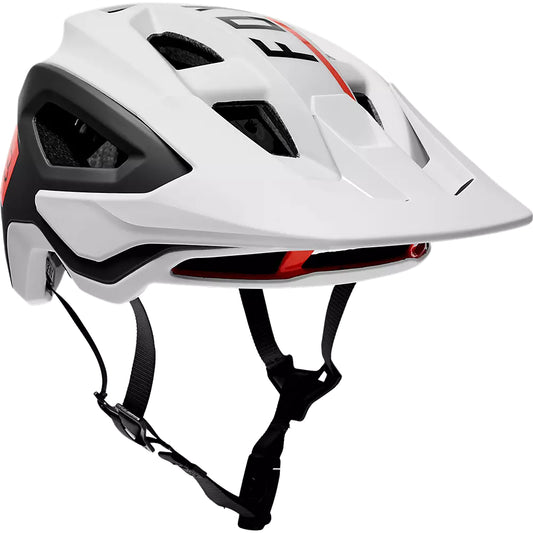 Casco Bicicleta Speedframe Pro Blocked Blanco/Negro Fox | Casco MTB Fox casco fox racing motocross mtb