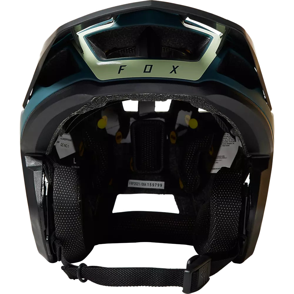 Casco Bicicleta Dropframe Pro Esmeralda Fox | Casco MTB Fox casco fox racing motocross mtb