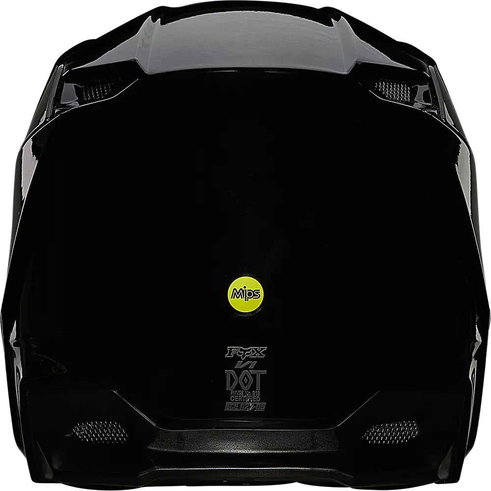Casco Moto V1 Plaic Negro Fox | Casco Moto Fox casco fox racing motocross mtb
