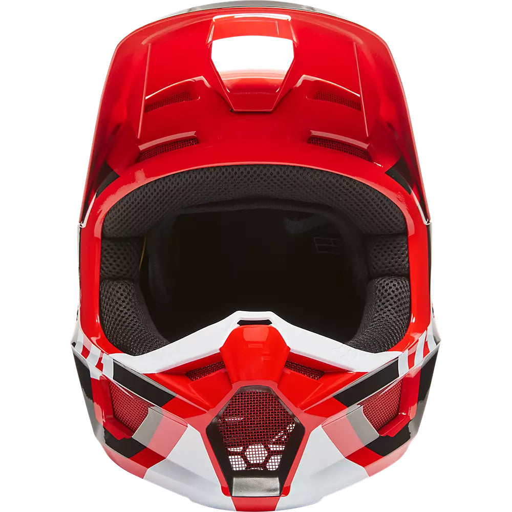 Casco Moto Niño V1 Lux Rojo Fox | Casco Moto Fox casco fox racing motocross mtb