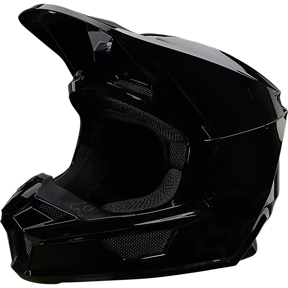Casco Moto V1 Plaic Negro Fox | Casco Moto Fox casco fox racing motocross mtb