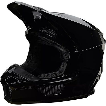 Casco Moto V1 Plaic Negro Fox | Casco Moto Fox casco fox racing motocross mtb