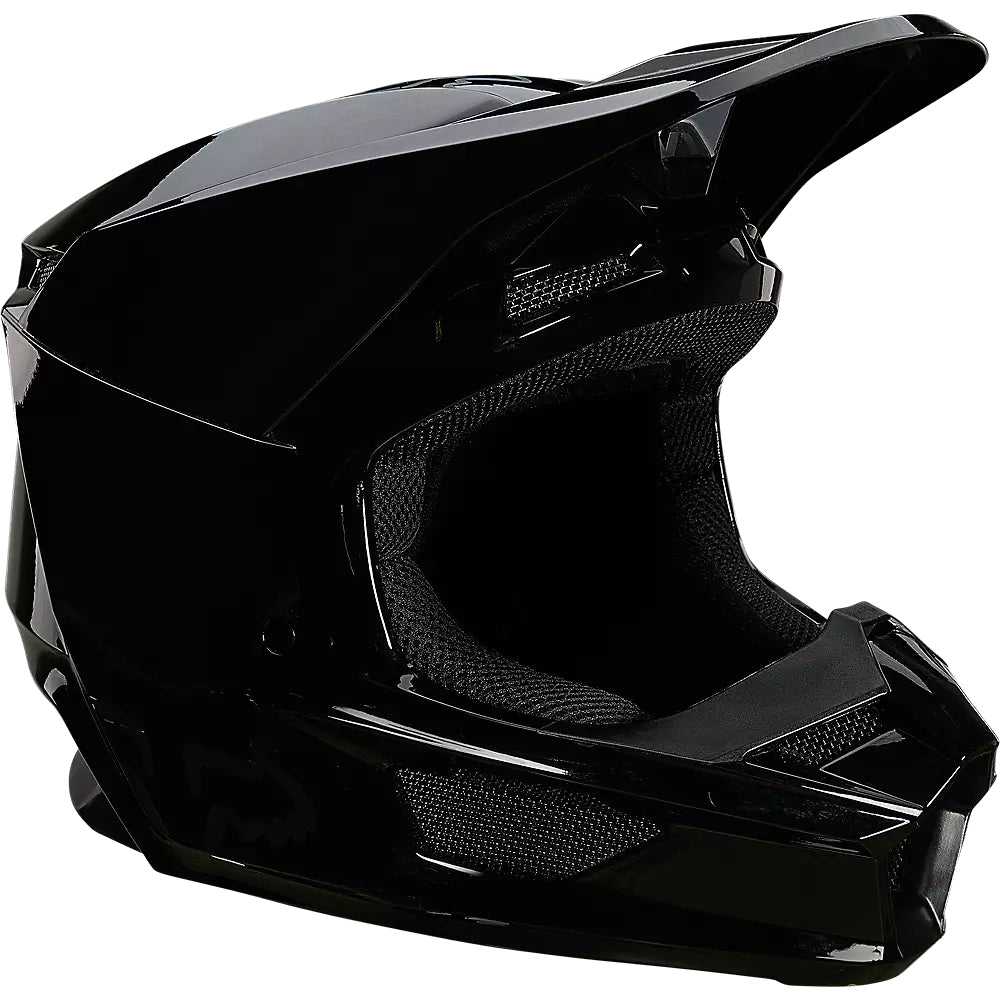 Casco Moto V1 Plaic Negro Fox | Casco Moto Fox casco fox racing motocross mtb