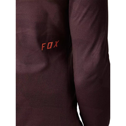 Polera Bicicleta Mujer Ranger Trudi™ Manga Larga Morado Fox polera bicicleta fox mtb