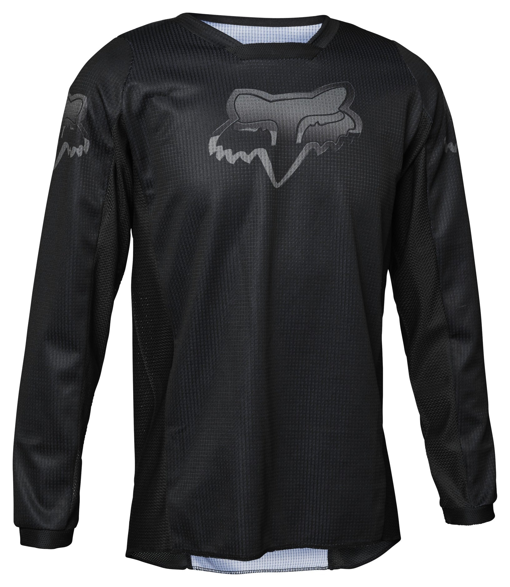 Polera Moto Infantil Blackout Negro Fox polera moto fox motocross