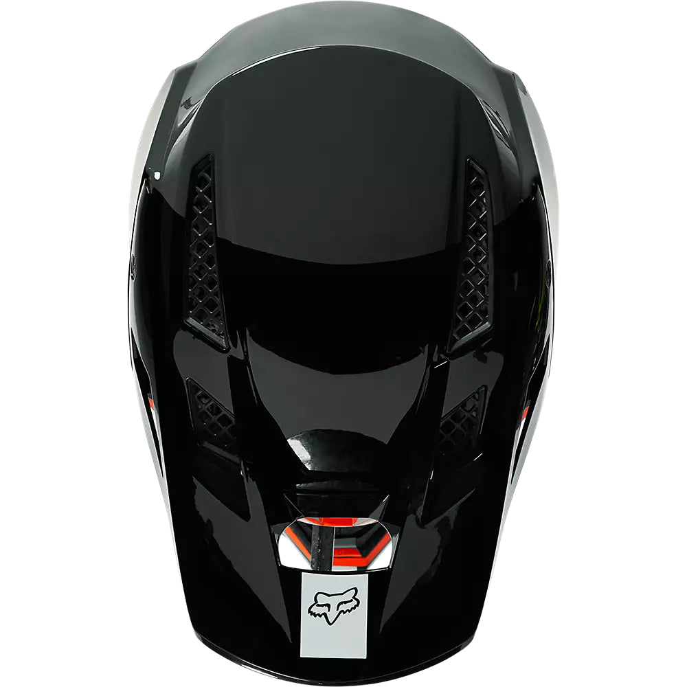 Casco Bicicleta Rampage Pro Carbon Mips™ Fuel Negro/Naranjo Fox | Casco MTB Fox casco fox racing motocross mtb