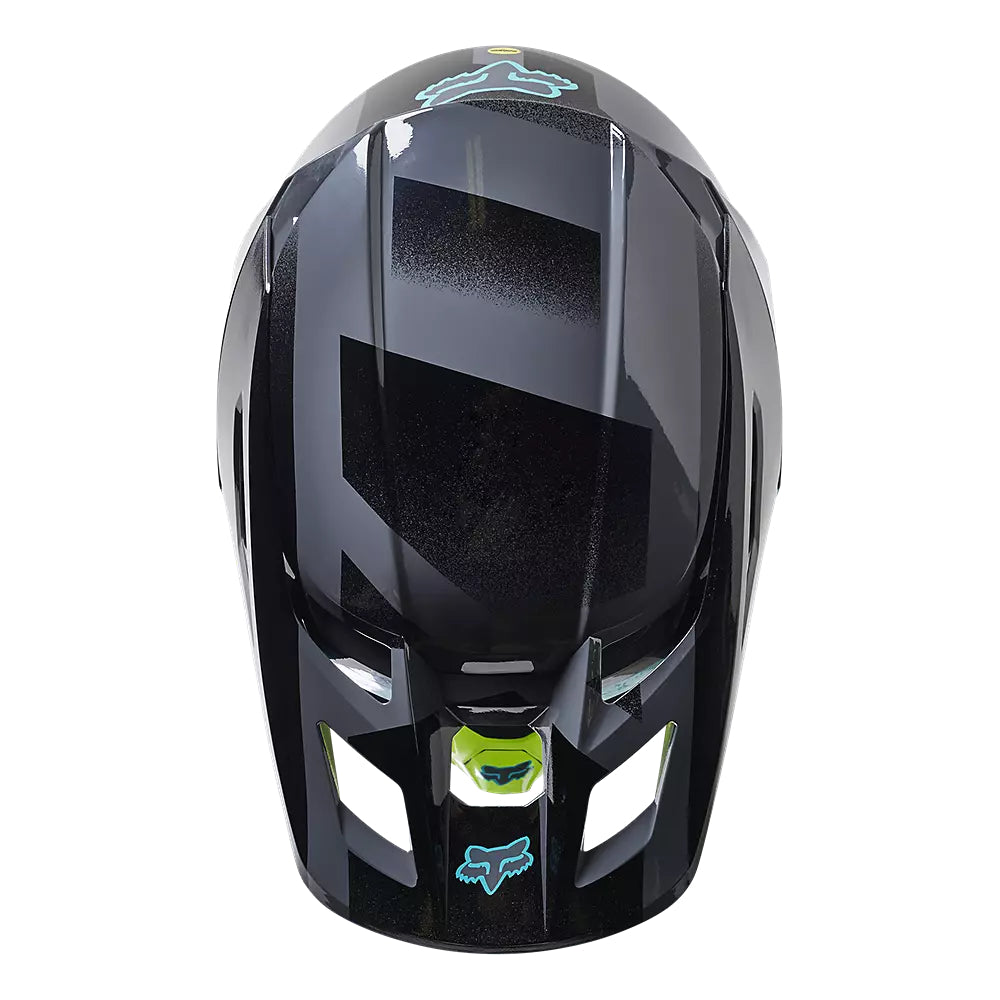 Casco Moto V2 RKANE Gris/Amarillo Fox | Casco Moto Fox casco fox racing motocross mtb
