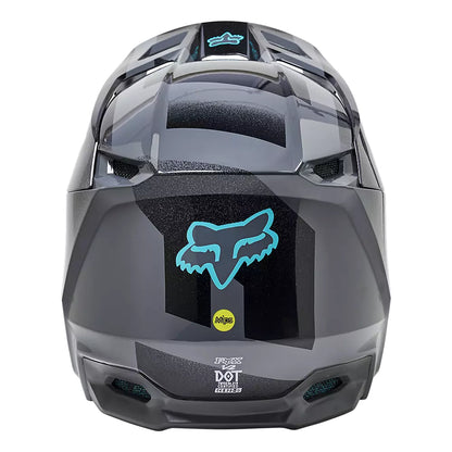 Casco Moto V2 RKANE Gris/Amarillo Fox | Casco Moto Fox casco fox racing motocross mtb