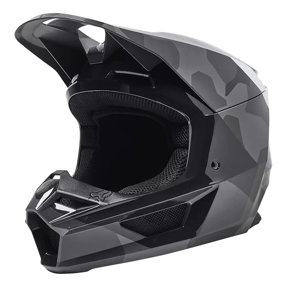Casco Moto Niño V1 BKNR Camo Negro Fox | Casco Moto Fox casco fox racing motocross mtb
