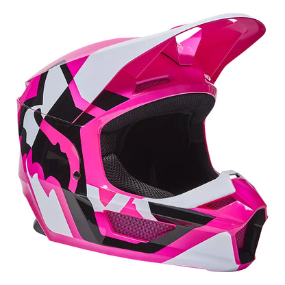 Casco Moto V1 Lux Rosado Fox | Casco Moto Fox casco fox racing motocross mtb