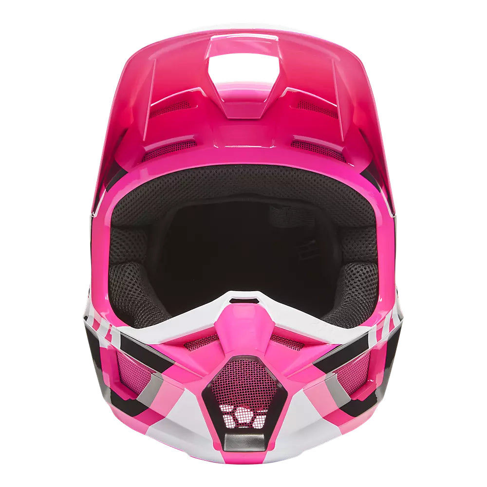 Casco Moto V1 Lux Rosado Fox | Casco Moto Fox casco fox racing motocross mtb