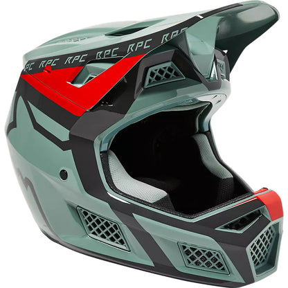 Casco Bicicleta Rampage Pro Carbon Mips™ Dvide Verde Fox | Casco MTB Fox casco fox racing motocross mtb