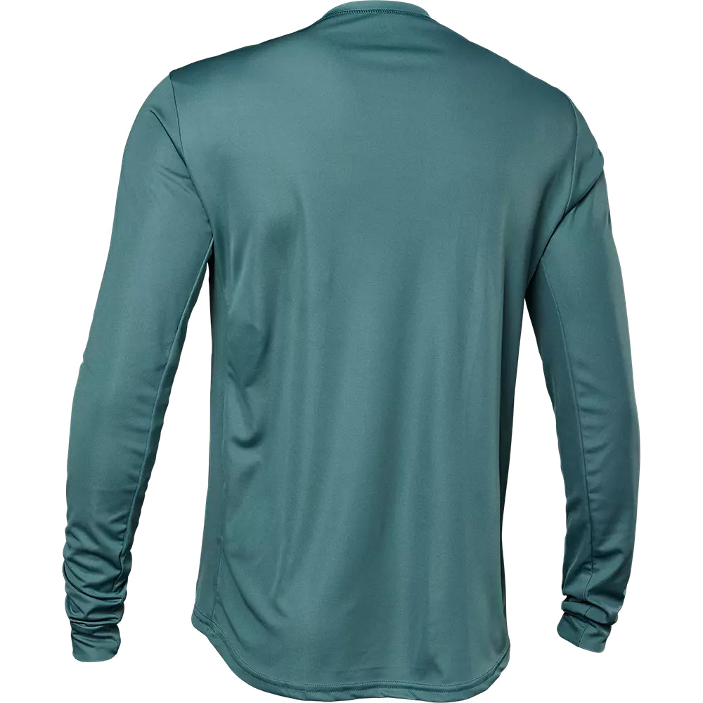 Polera Bicicleta Ranger Jectr Manga Larga Verde Fox