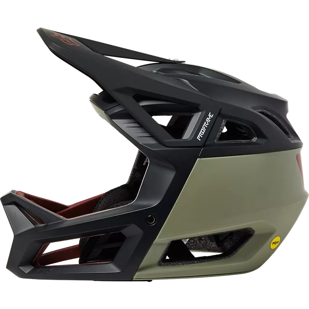 Casco Bicicleta Proframe RS MHDRN Verde/Negro Fox | Casco MTB Fox casco fox racing motocross mtb