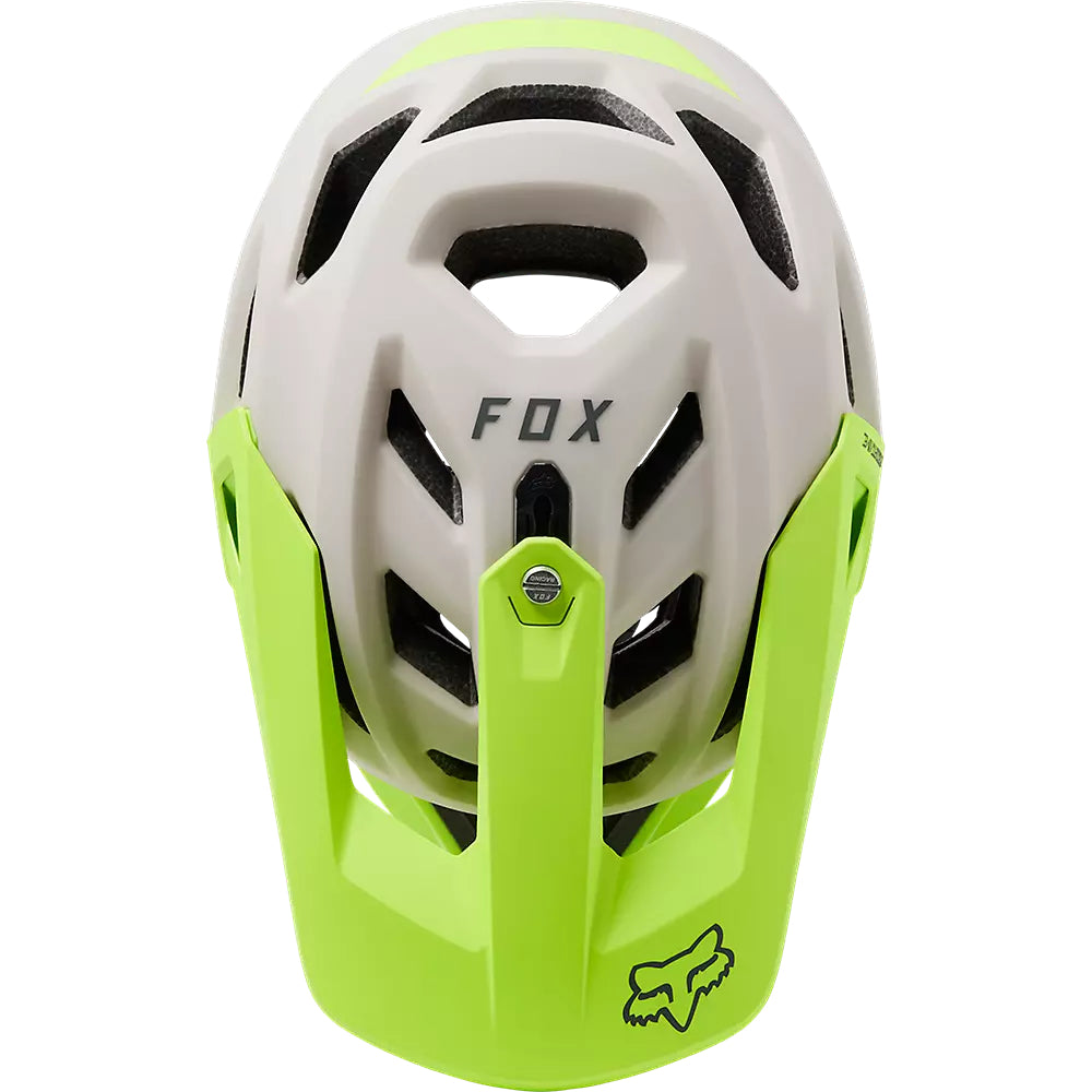 Casco Bicicleta Proframe RS MHDRN Amarillo/Blanco Fox | Casco MTB Fox casco fox racing motocross mtb