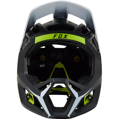 Casco Bicicleta Proframe RS SUMYT Negro/Amarillo/Blanco Fox | Casco MTB Fox casco fox racing motocross mtb