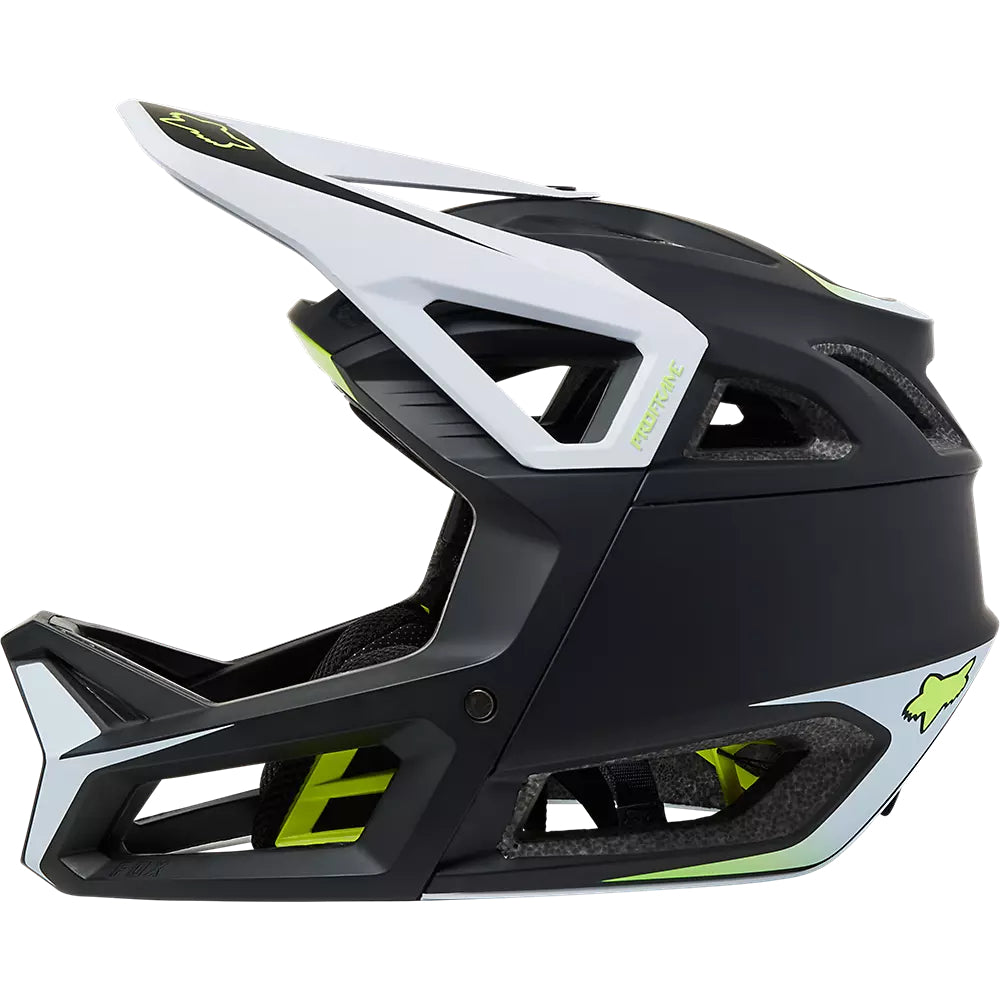 Casco Bicicleta Proframe RS SUMYT Negro/Amarillo/Blanco Fox | Casco MTB Fox casco fox racing motocross mtb