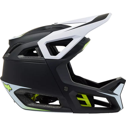 Casco Bicicleta Proframe RS SUMYT Negro/Amarillo/Blanco Fox | Casco MTB Fox casco fox racing motocross mtb