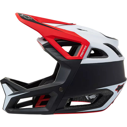Casco Bicicleta Proframe RS SUMYT Negro/Rojo/Blanco Fox | Casco MTB Fox casco fox racing motocross mtb
