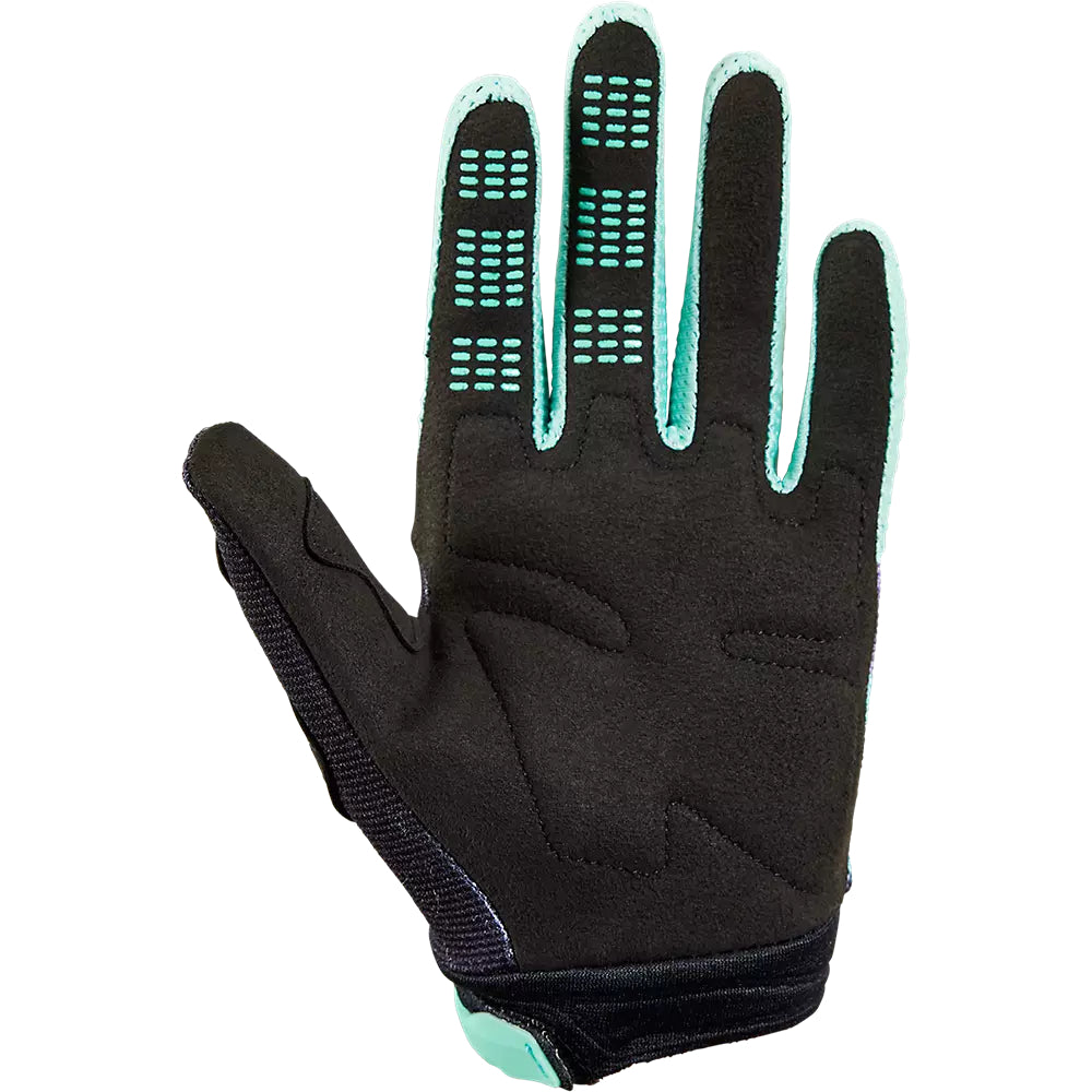 Guantes Moto Niño 180 Toxsyk Negro/Morado Fox - imagen 2