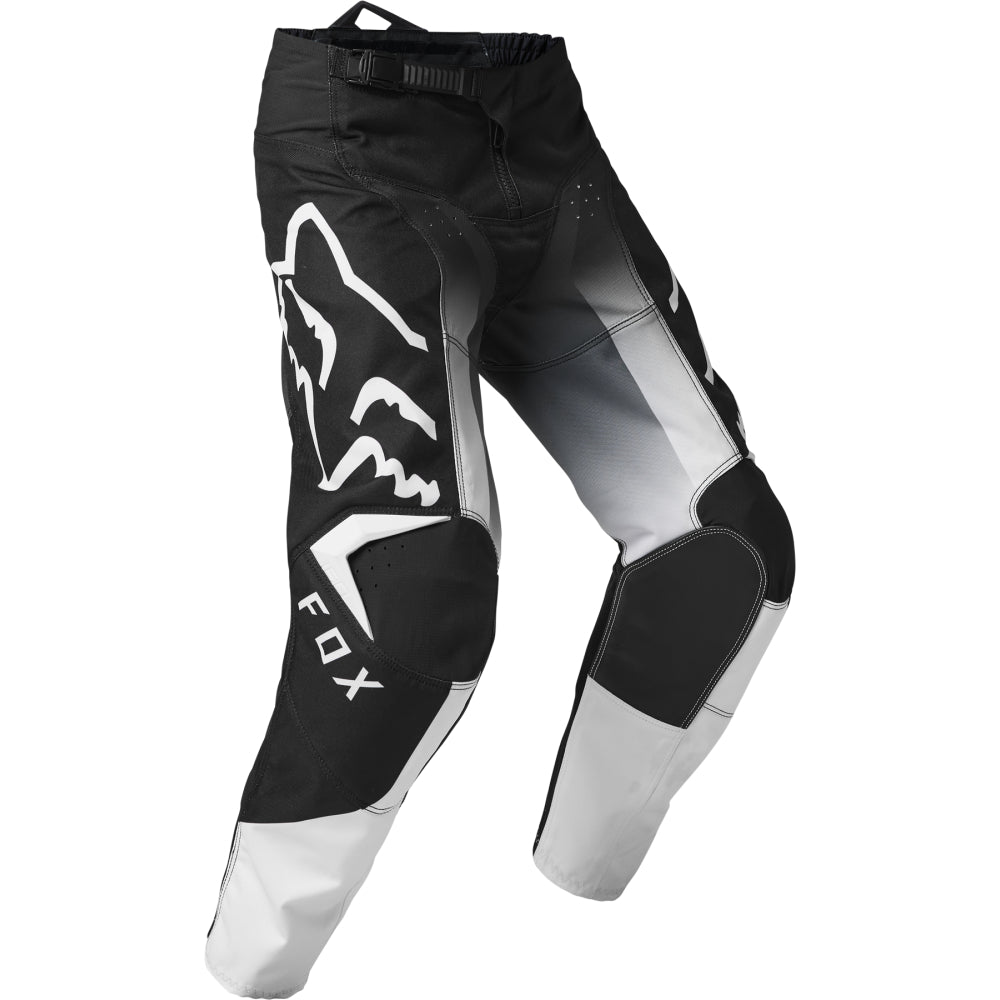 Pantalon Fox Moto 180 Leed para Moto Gris/Blanco