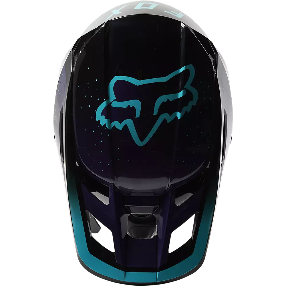 Casco Moto V2 Vizen Celeste Fox | Casco Moto Fox casco fox racing motocross mtb