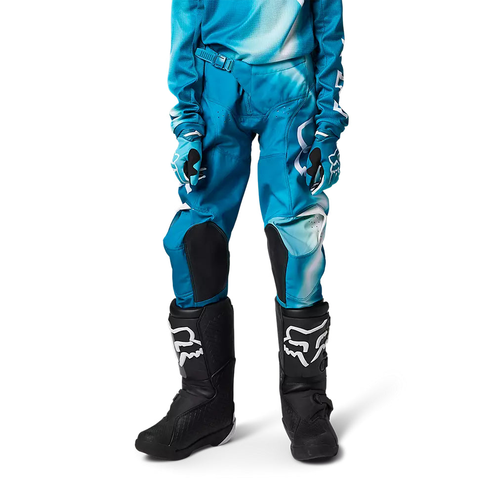 Pantalon Fox Moto Niña 180 Toxsyk para Moto Celeste