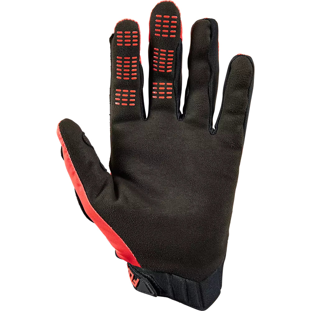 Guantes Moto Defend Wind Offroad Naranjo Fox - imagen 2