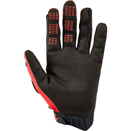 Guantes Moto Defend Wind Offroad Naranjo Fox - imagen 2