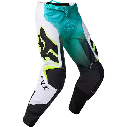 Pantalon Moto Niño 180 Leed Celeste Fox
