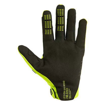 Guantes Moto Defend Thermo Offroad CE Amarillo Fox - imagen 2