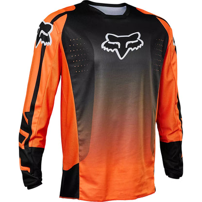 Polera Moto 180 Leed Naranjo/Negro Fox polera moto fox motocross