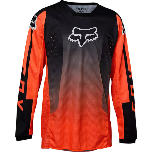 Polera Moto Infantil 180 Leed Naranjo Fox