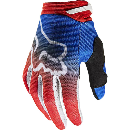 Guantes Moto Niño 180 Toxsyk Rojo/Azul Fox