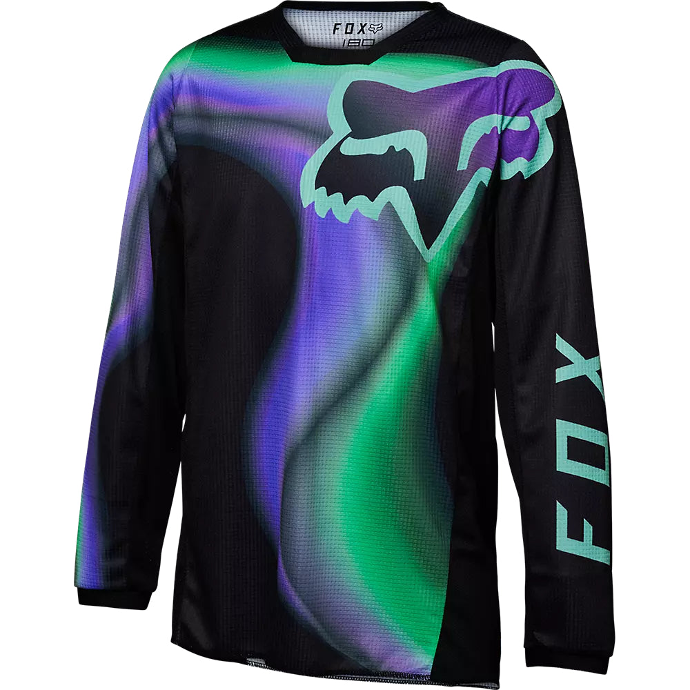 Polera Moto Infantil 180 Toxsyk Negro Fox