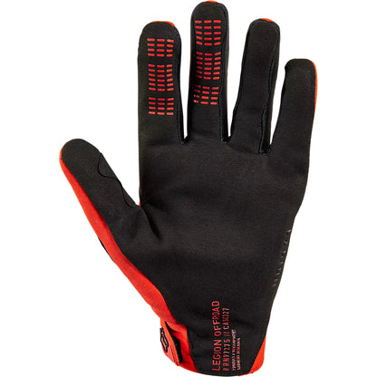 Guantes Moto Defend Thermo Offroad Naranjo Fox - imagen 2