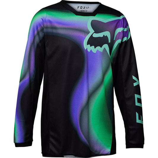Polera Moto Infantil 180 Toxsyk Negro Fox