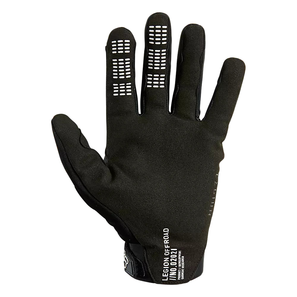 Guantes Moto Defend Thermo Offroad CE Negro Fox - imagen 2