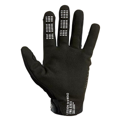 Guantes Moto Defend Thermo Offroad CE Negro Fox - imagen 2
