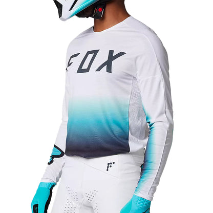 Polera Moto 360 Fgmnt Blanco Fox polera moto fox motocross