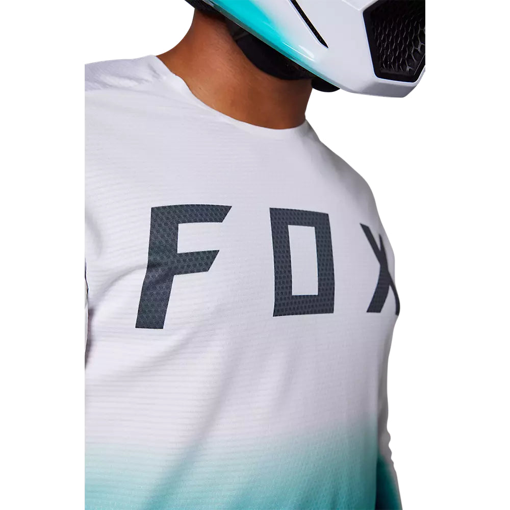Polera Moto 360 Fgmnt Blanco Fox polera moto fox motocross