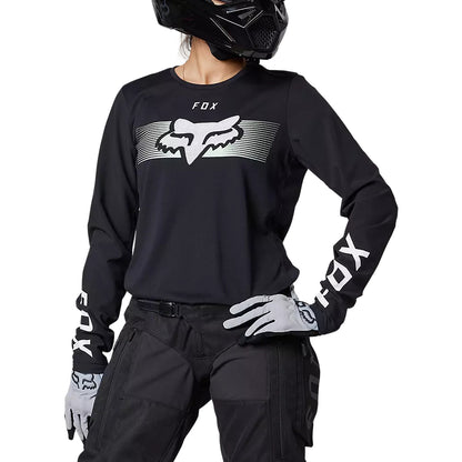 Polera Moto Mujer Ranger Off Road Negro Fox polera moto fox motocross
