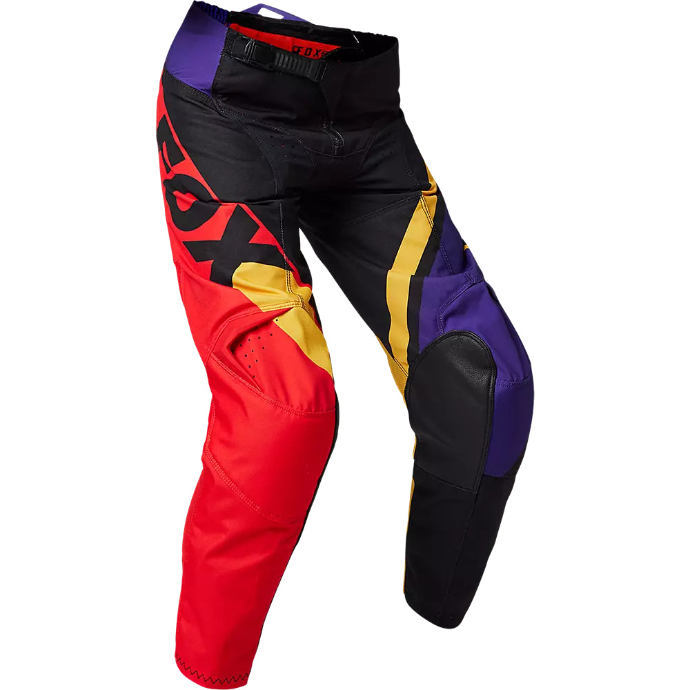 Pantalon Fox Moto Niño Xpozr para Moto Rojo/Negro