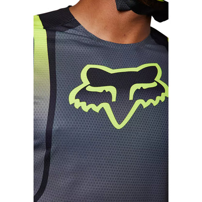 Polera Moto 360 Vizen Negro/Amarillo Fox polera moto fox motocross