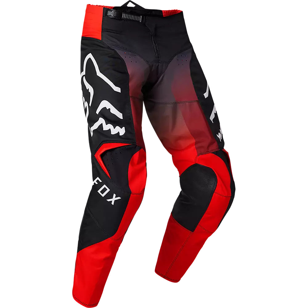 Pantalon Fox Moto 180 Leed para Moto Rojo/Negro