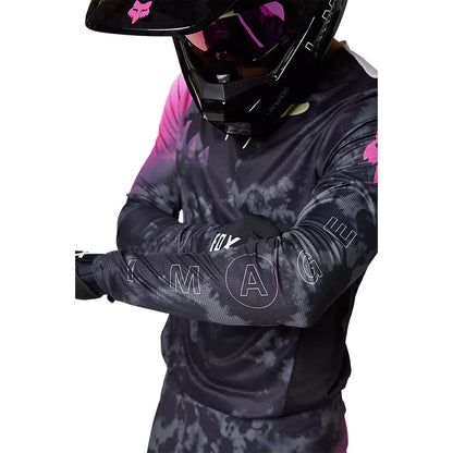 Polera Moto Flexair Detonate Negro Fox polera moto fox motocross